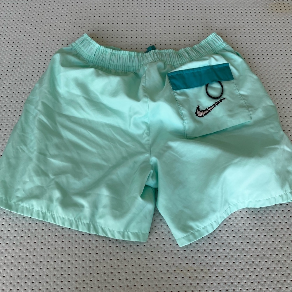 Nike Sun Club Light Green Swim Shorts - Picture 4 of 4